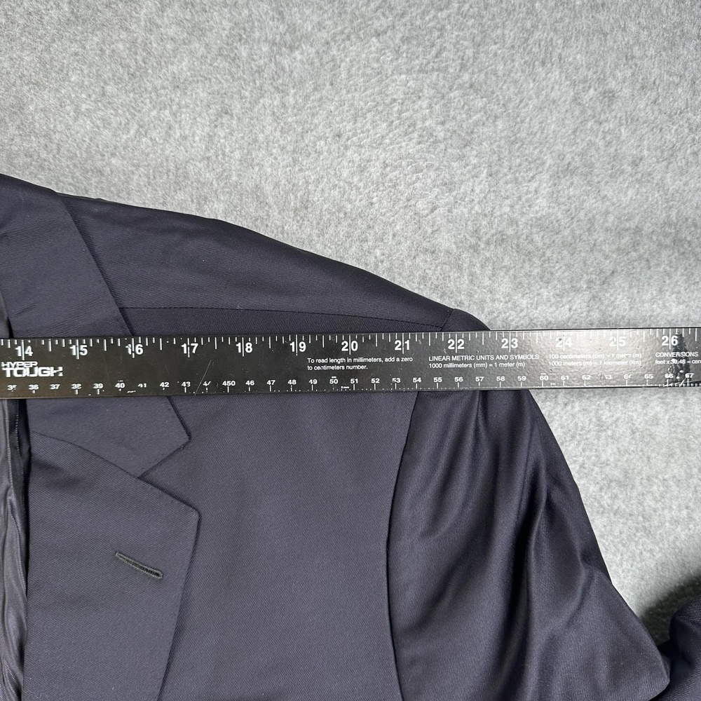Tessitura Di Quaregna Blazer Nick Lopez Blazer Sport Coat Mens XL Wool Buttons - Picture 4 of 11